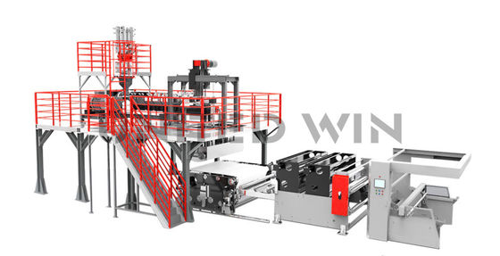 80kg/hr PP Meltblown Non Woven Fabric Machine Nonwoven Cloth Production Line